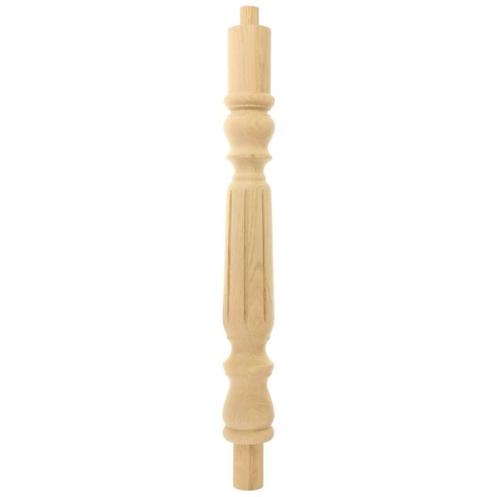 Pine Fluted Continuous Newel Post