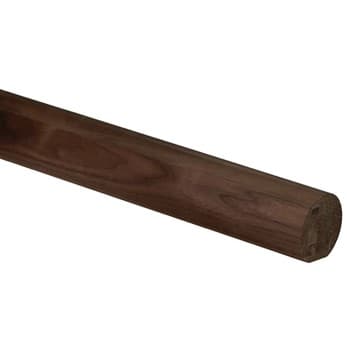 Walnut Round Mopstick Handrail 2.4mtr