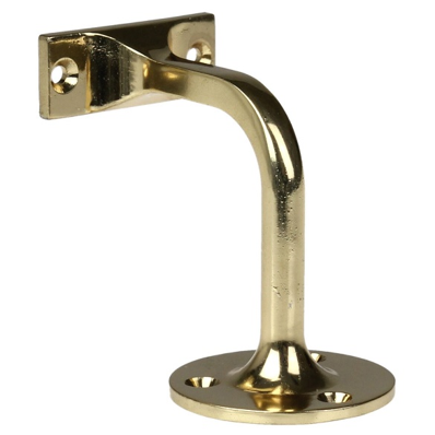 brass plated wall bracket