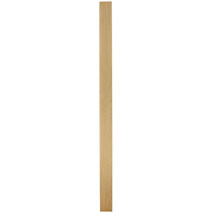 plain oak newel post
